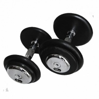 гантельный ряд star fit db-180 27,5-50 кг